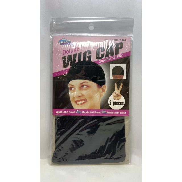 Wig Cap Deluxe 2 Piece  Preto